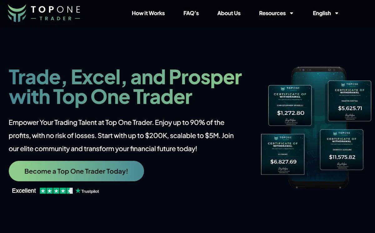 Top One Trader Review